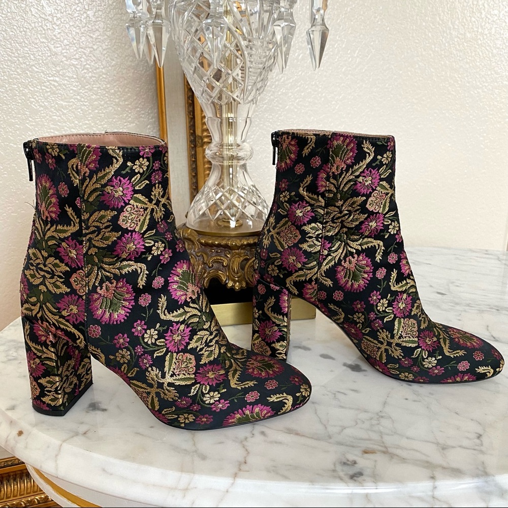 Lewit Lanzo Brocade Booties